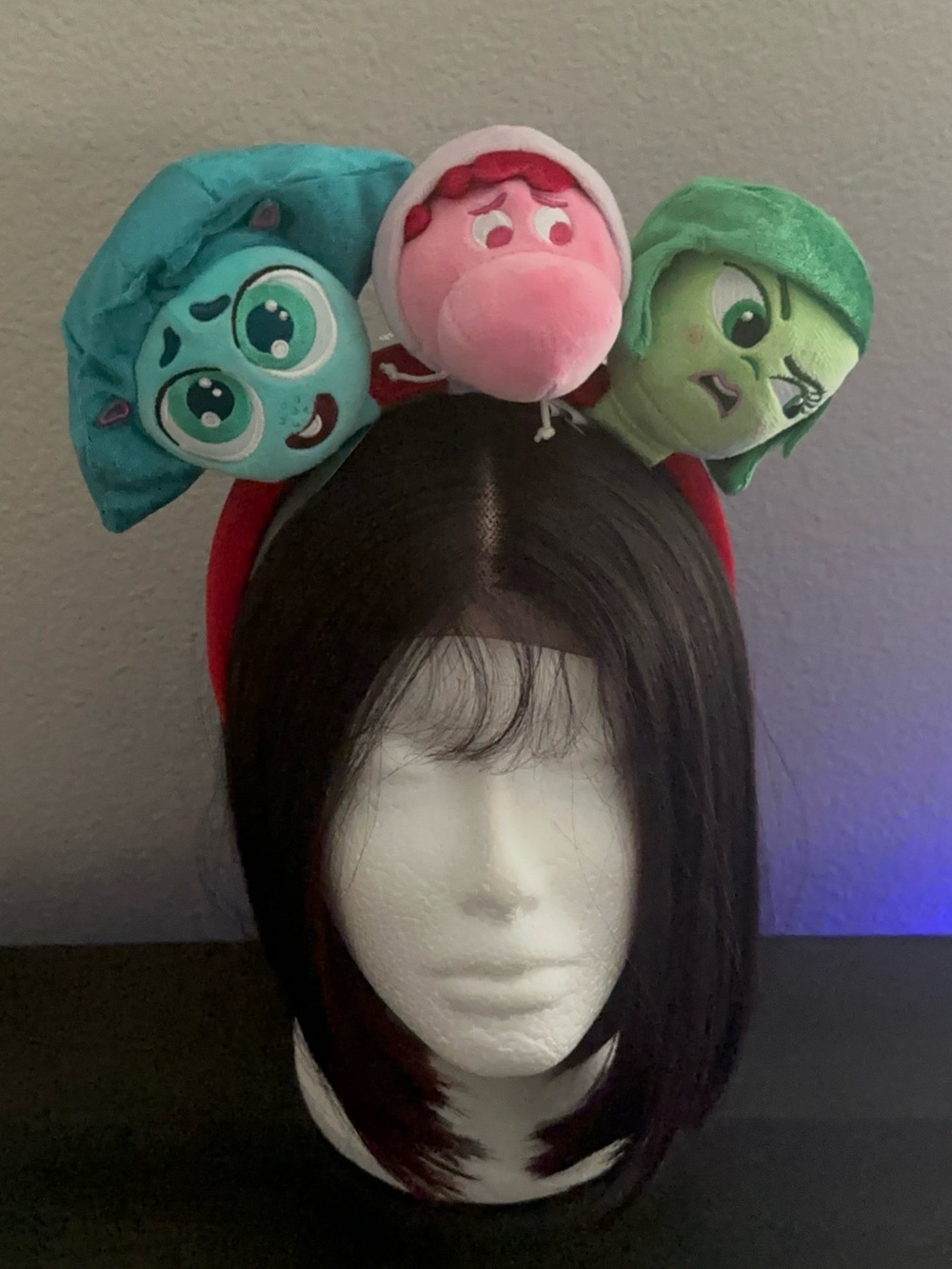 New•Disney “Inside Out” Create Your Own Headband Plushies.Includes Headband.
